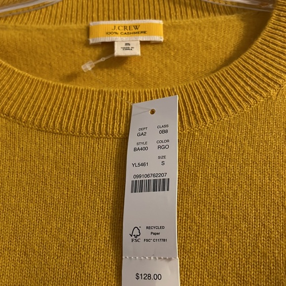 J. Crew Cashmere Sweater (BRAND NEW / UNWORN / TAGS ON) - Picture 2 of 6